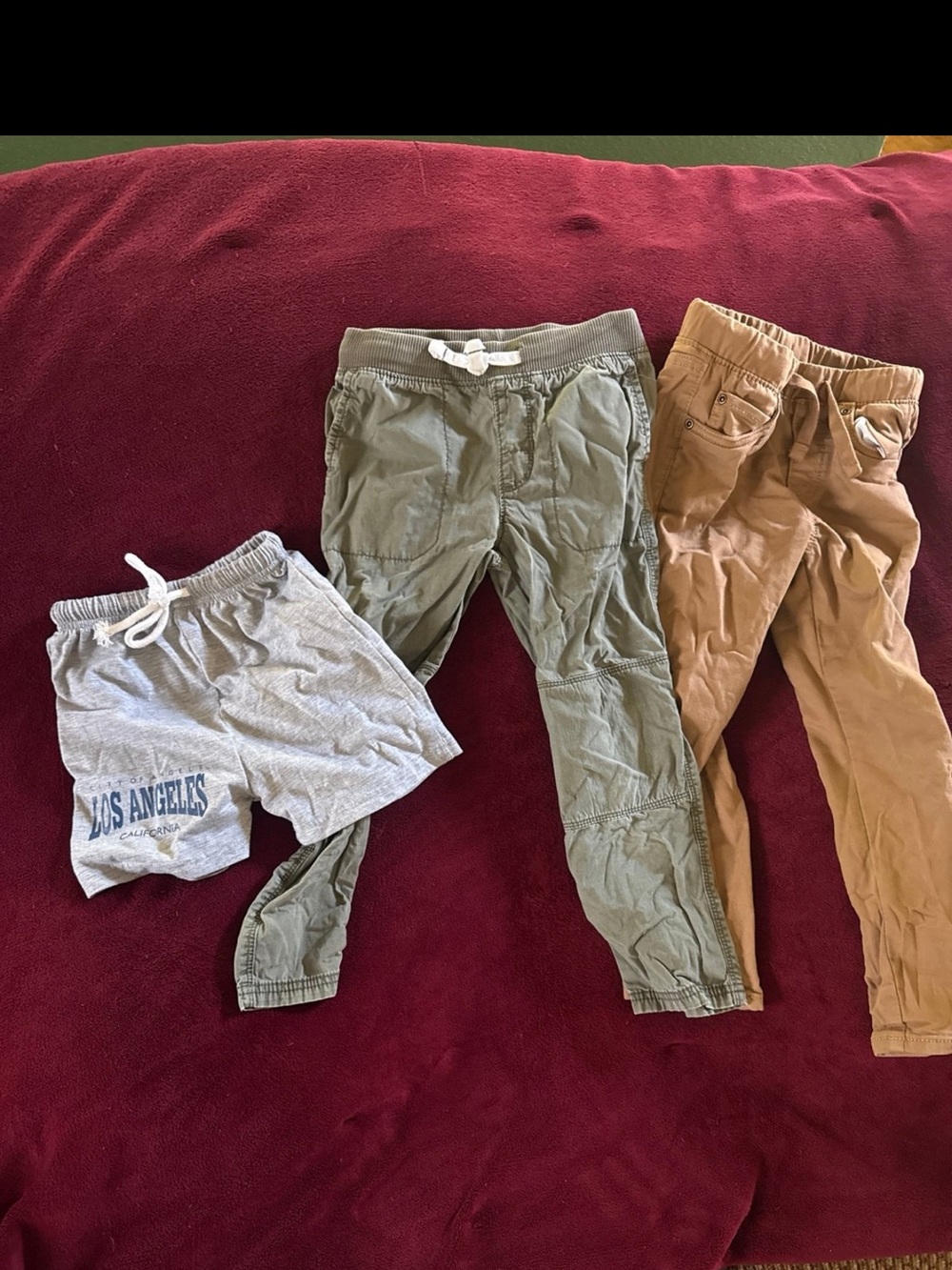 Carter’s Kids Olive Cargo Joggers - Olive